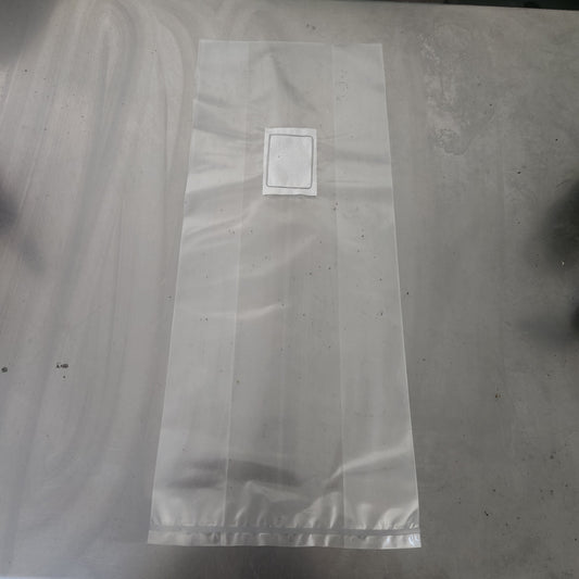 Unicorn XLS-A all-in-one mushroom grow bag, 10×5×24, 0.5 micron filter patch – Armadillo Myco Supply